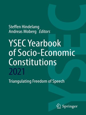 cover image of YSEC Yearbook of Socio-Economic Constitutions 2021